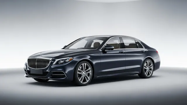 A luxury sedan