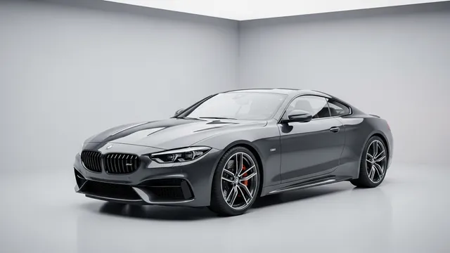 A luxury sports coupe